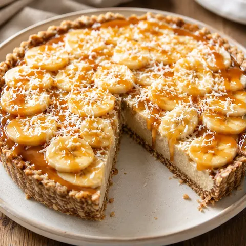 Tarte Banane coco délicieuse