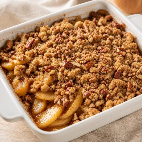 Pommes crumble facile