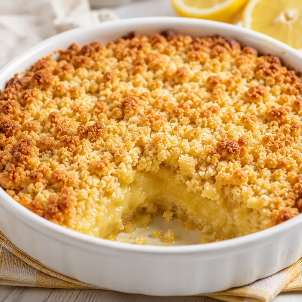 Crumble citron rapide