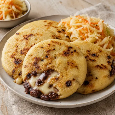 Haricots pupusas maison