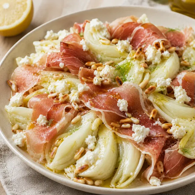Jambon Serrano et féta