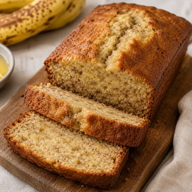 Pain bananes moelleux