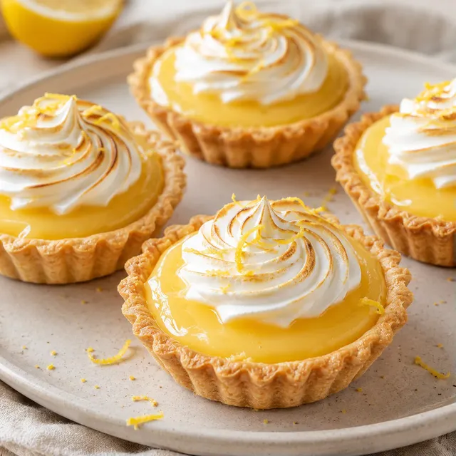 Tartelettes citron revisitées