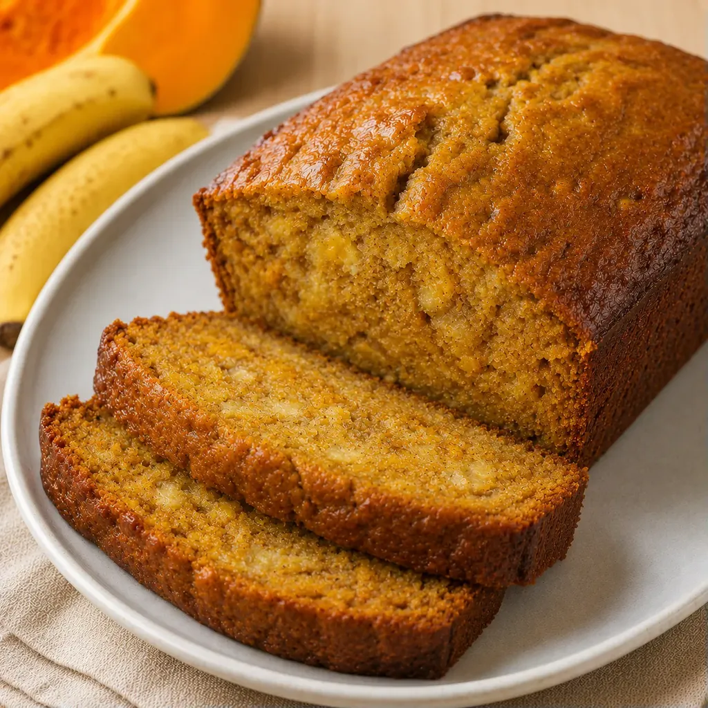 Bananes et citrouille