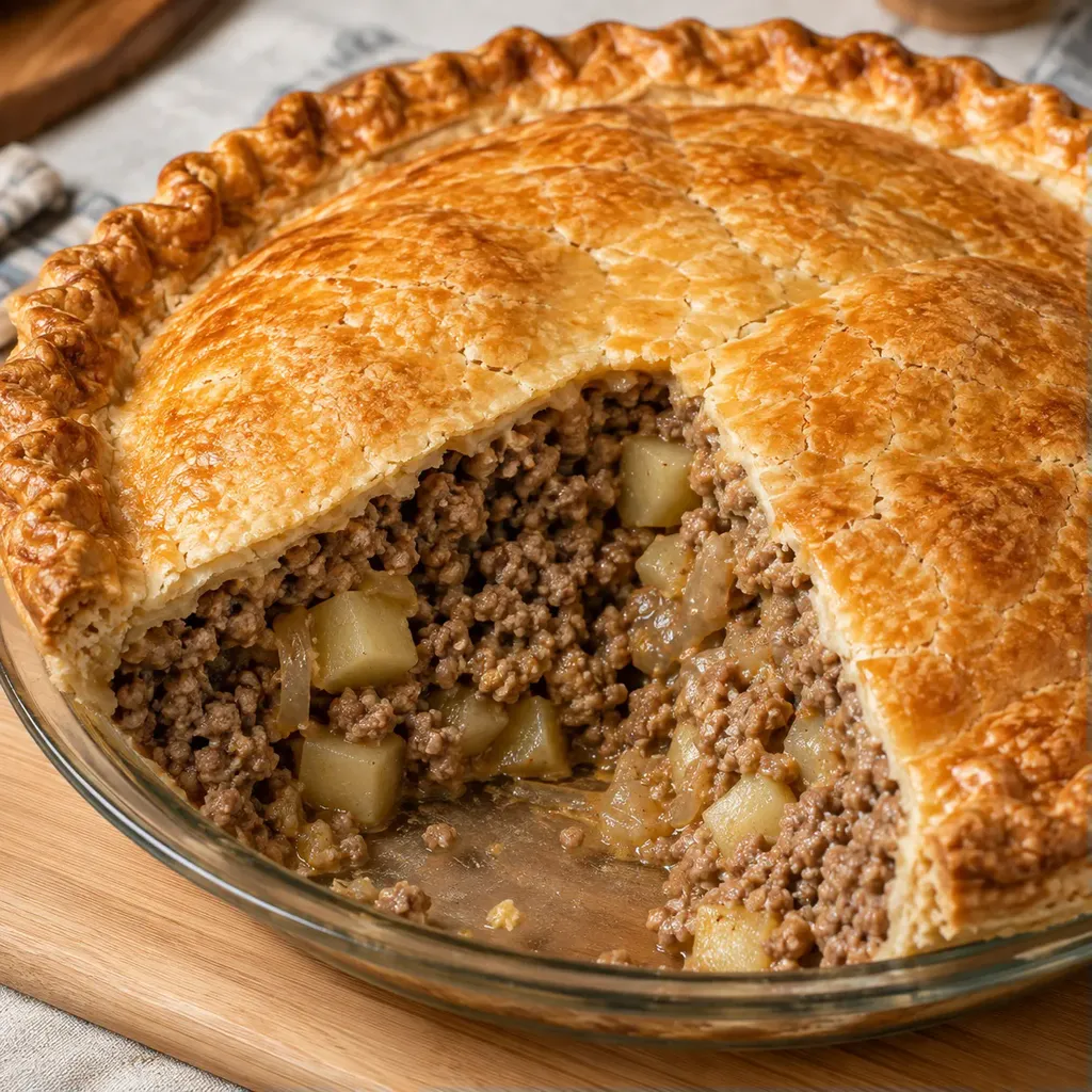 Tourtières viande maison