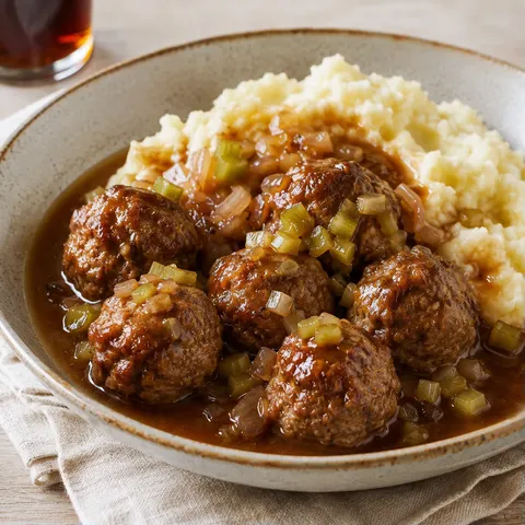 Boulettes sauce brune
