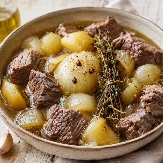 Bœuf et légumes