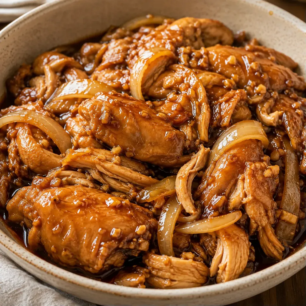 Poulet savoureux au mijoteur