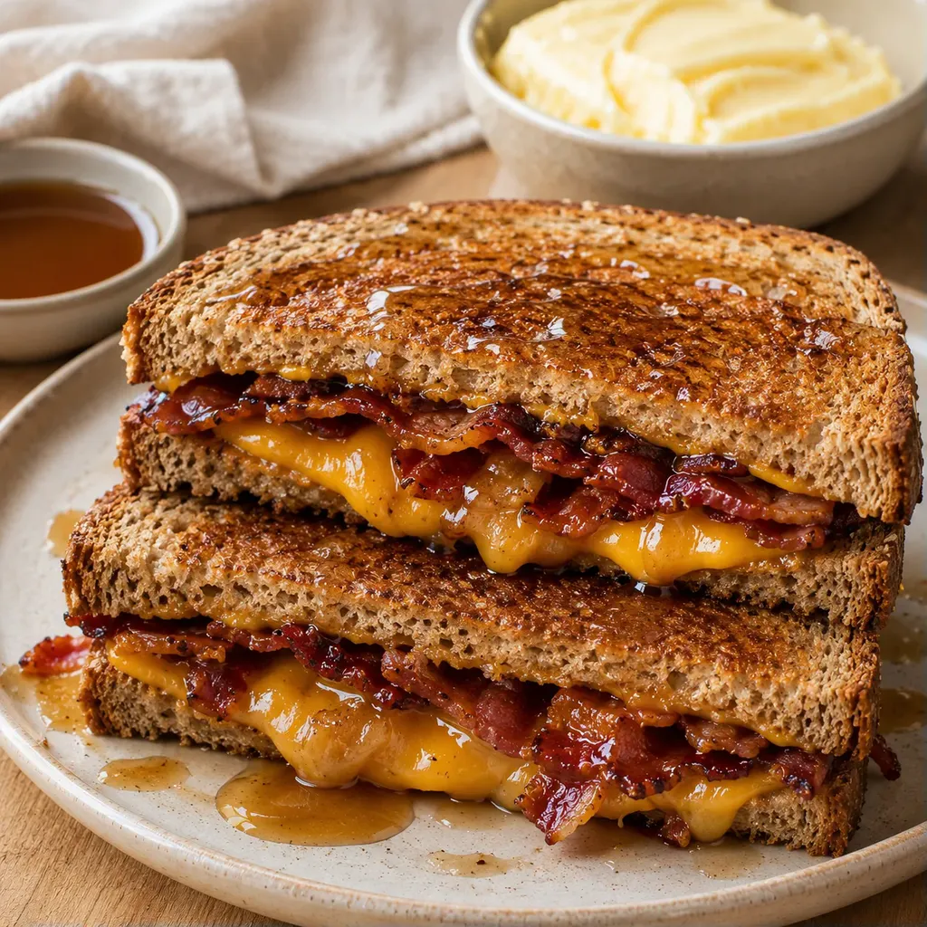 Cheese bacon érable