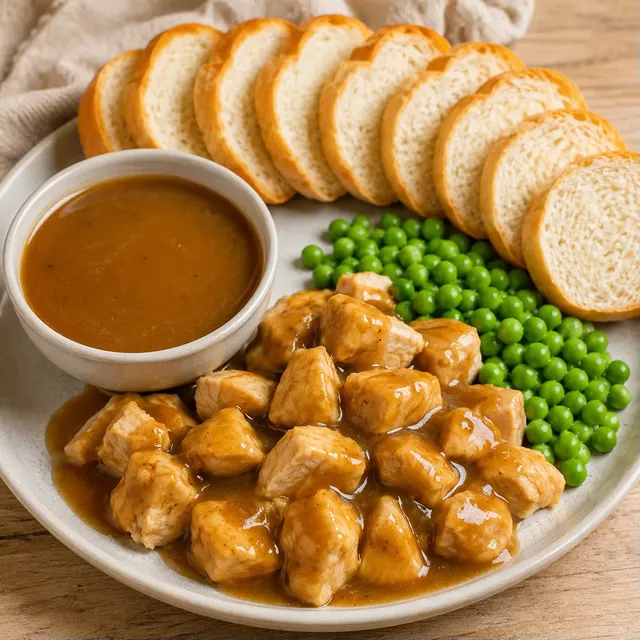 Poulet sauce maison