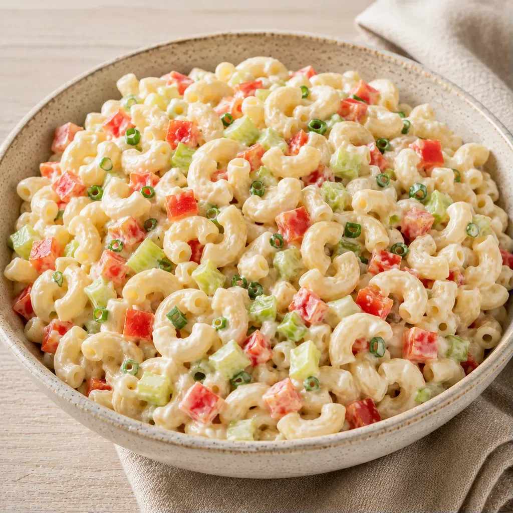 Macaronis frais et croquants