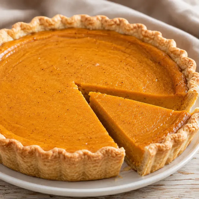 Tarte citrouille onctueuse