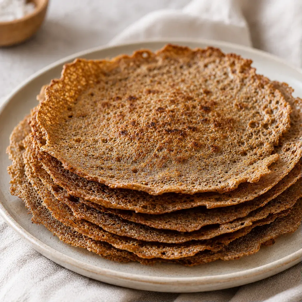 Galettes légères de sarrasin