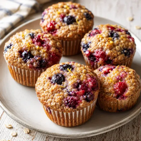 Muffins aux petits fruits