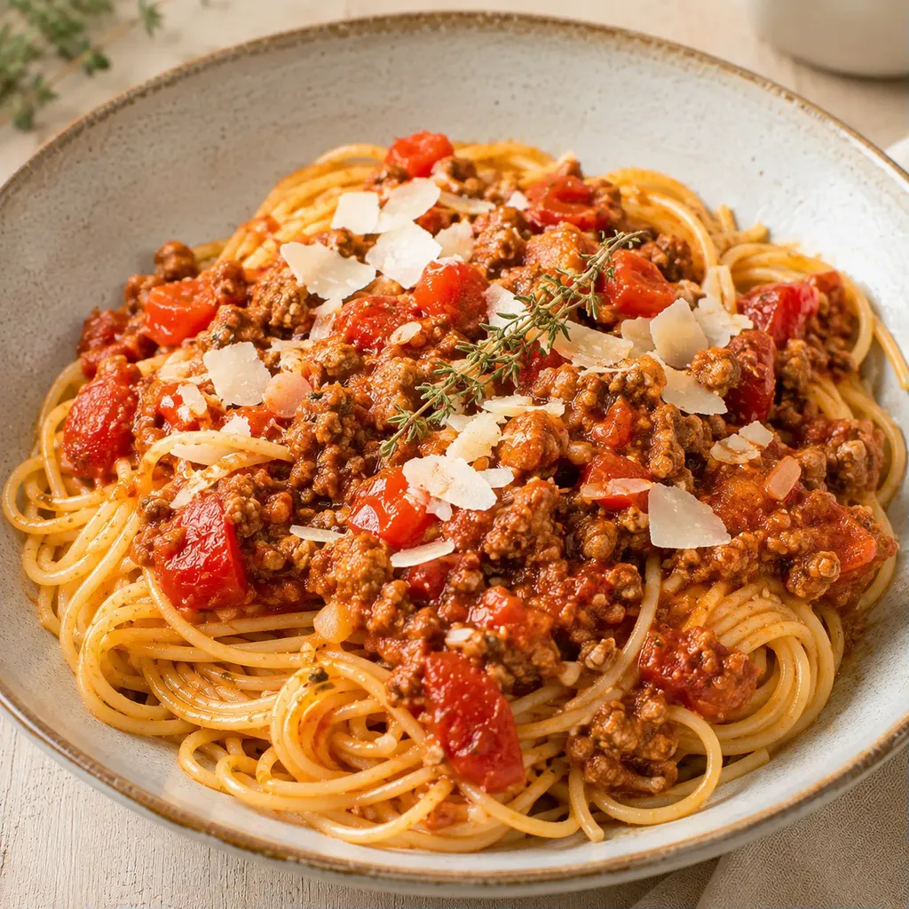 Bolognaises au porc