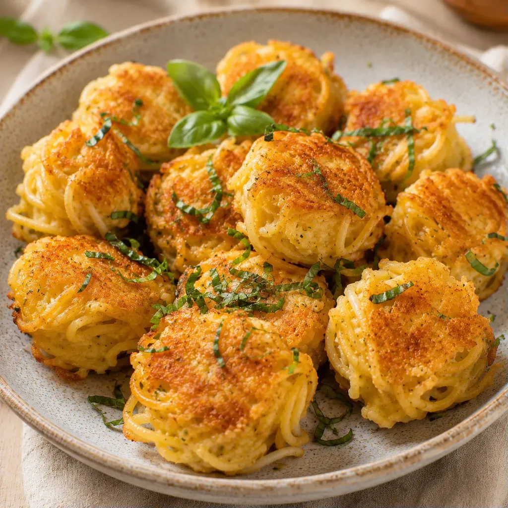 Croquettes aux spaghettis