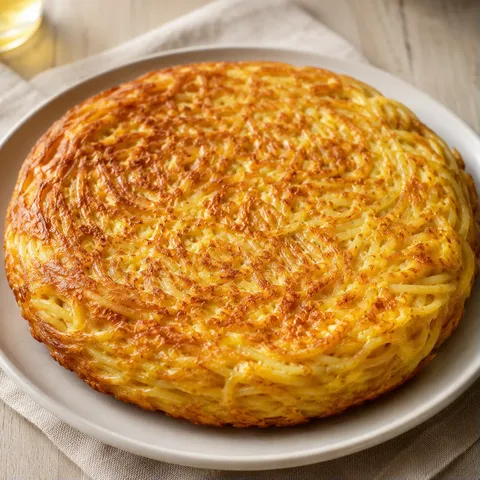 Frittata spaghettis œufs