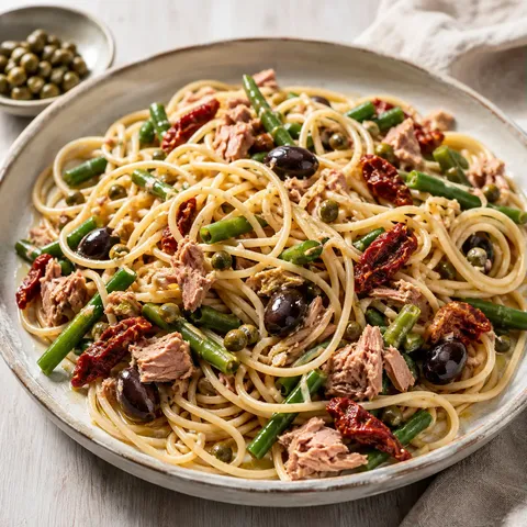 Pâtes niçoises faciles