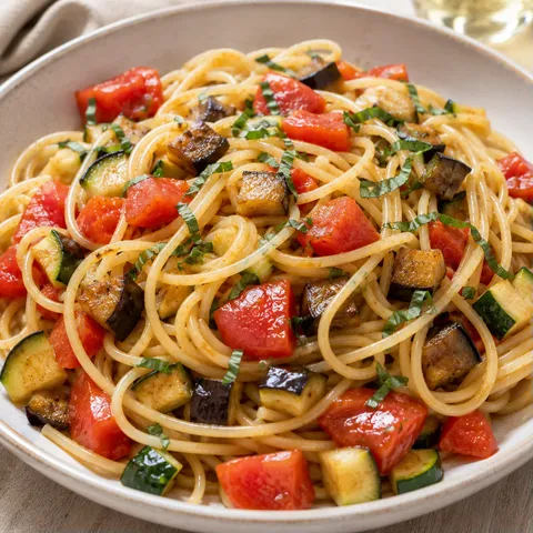Spaghettis saveurs légères