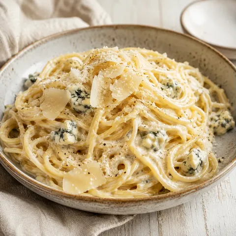 Spaghettis fromages fondants
