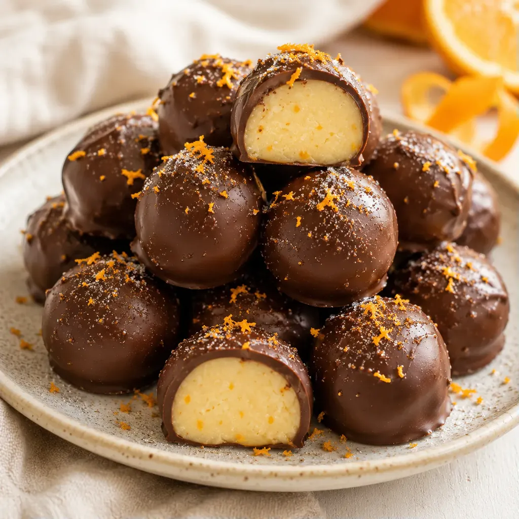 Truffes à l'orange