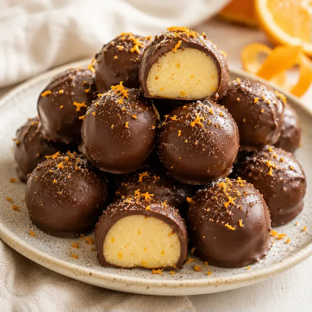 Truffes à l'orange