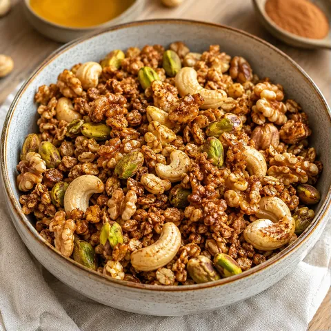 Granola saveur baklava