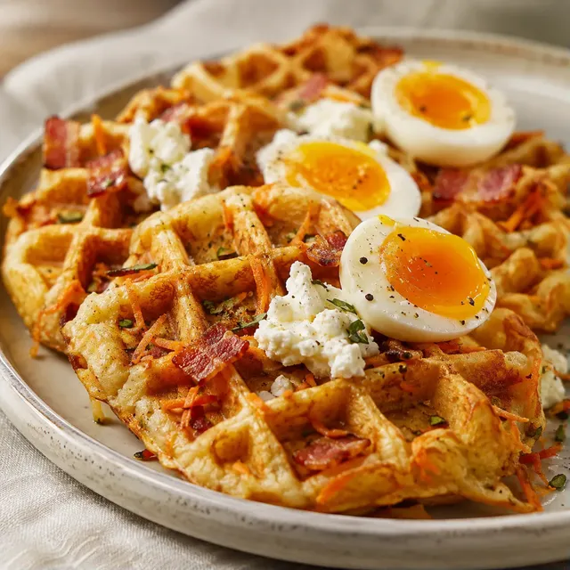 Chèvre carottes pancetta