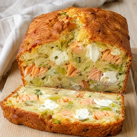 Poireaux chèvre saumon