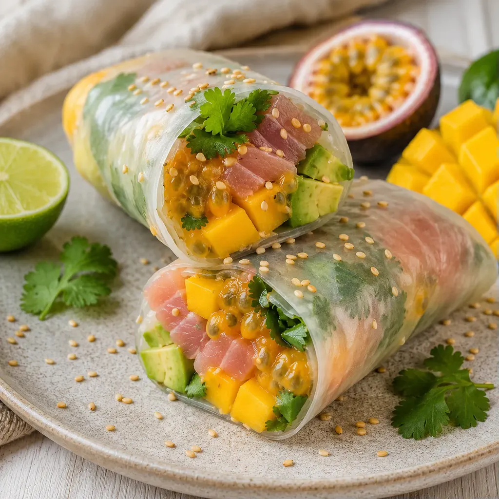 Thon avocat mangue frais