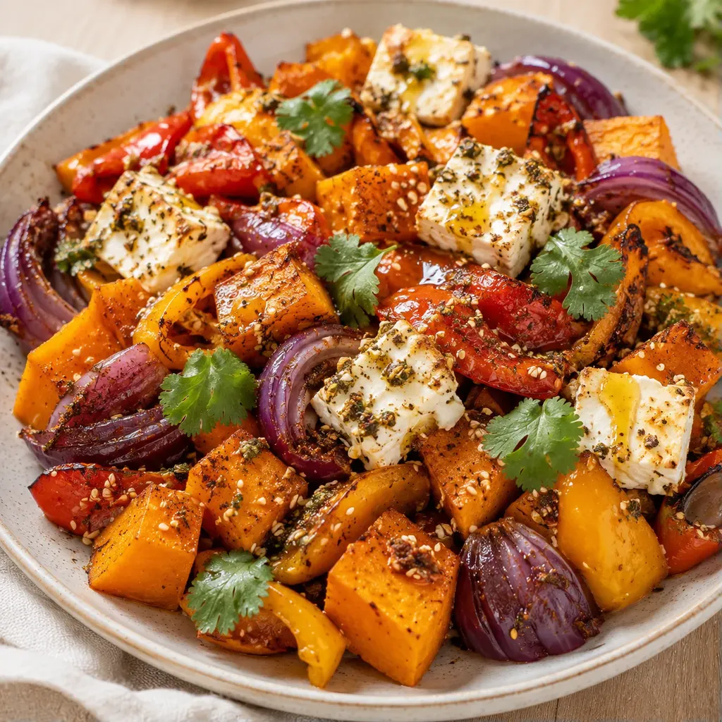 Butternut feta sésame