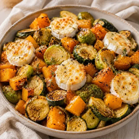 Légumes et chèvre automne