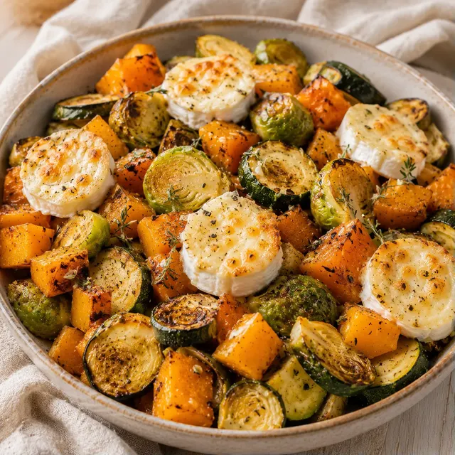 Légumes et chèvre automne
