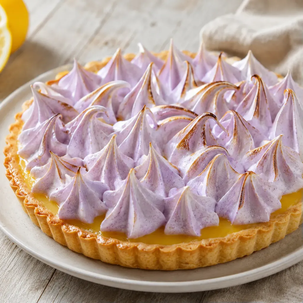Citron et meringue lilas