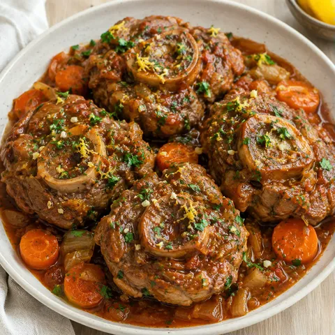 Délicieux Osso-Bucco de Veau