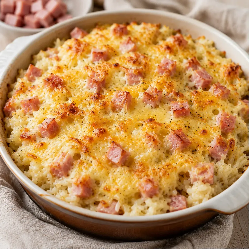 Riz gratiné rapide
