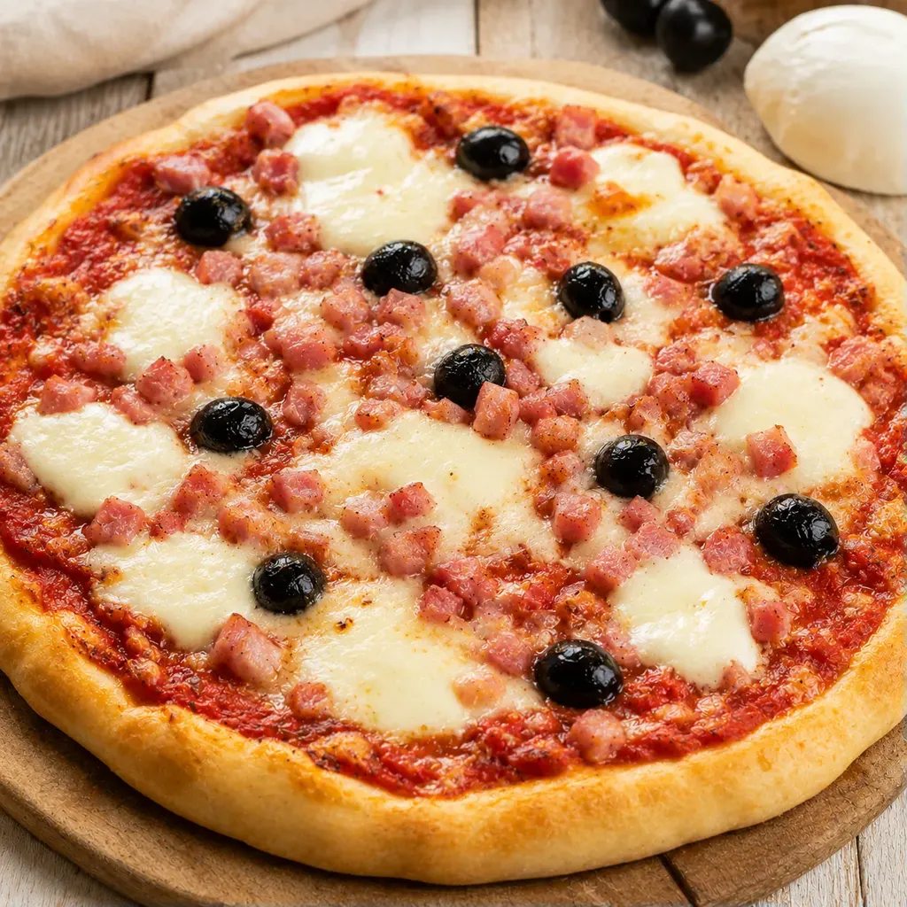Lardons pizza moelleuse