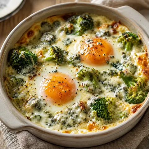 Oeuf et roquefort