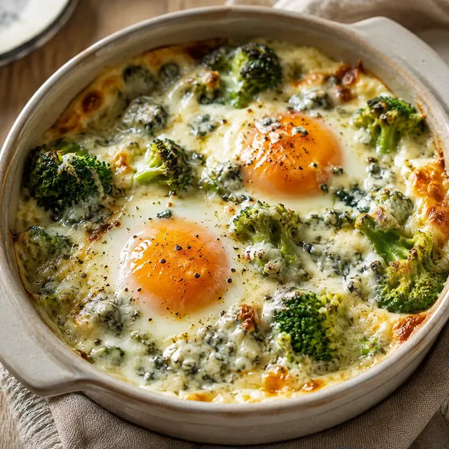 Oeuf et roquefort