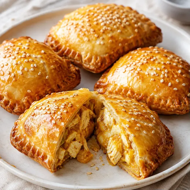 Buns croustillants au poulet