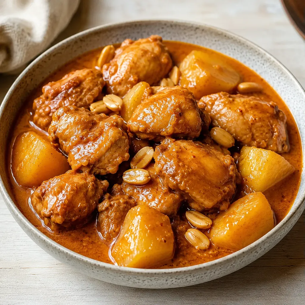 Curry Massaman poulet