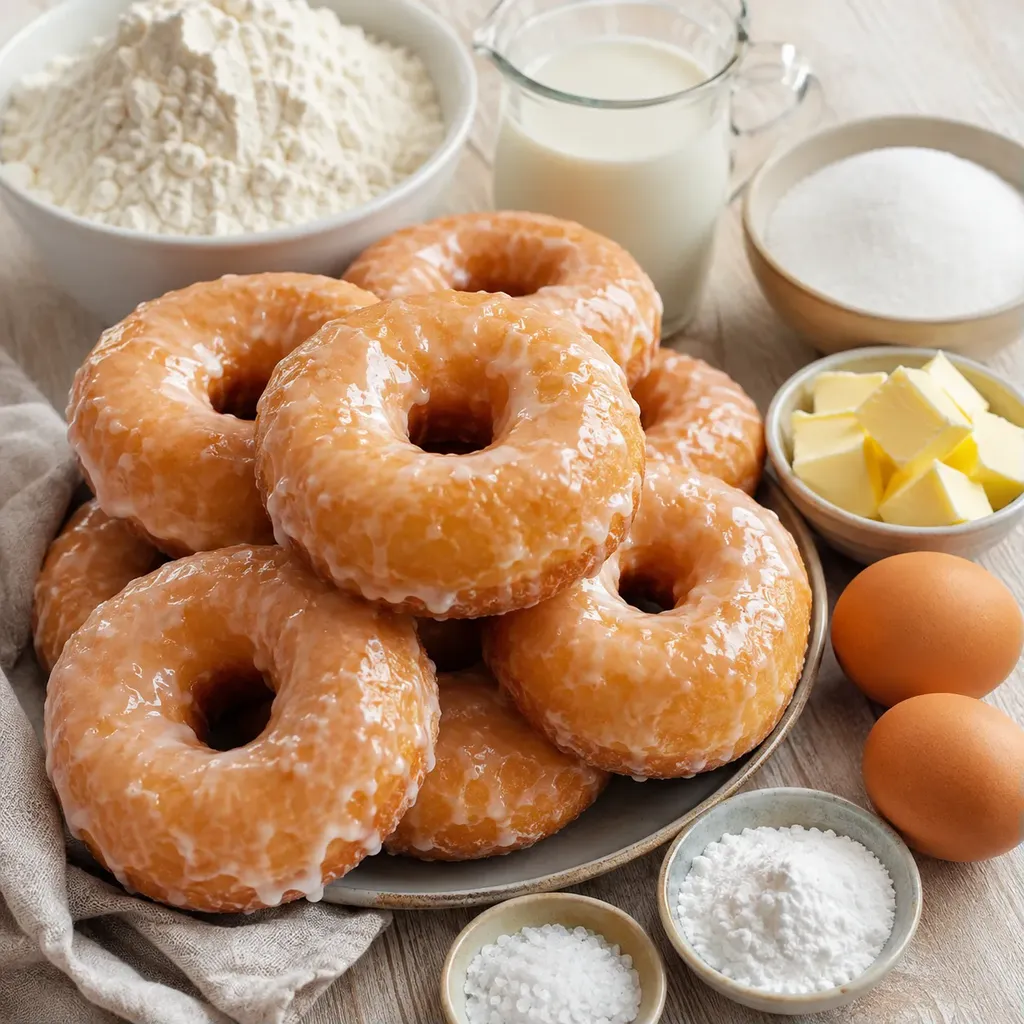 Beignes moelleux sucrés