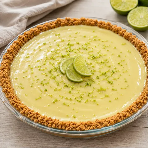 Tarte lime savoureuse