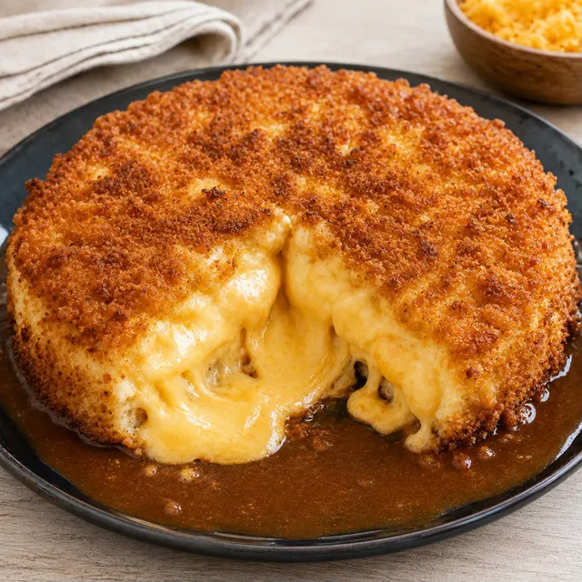 Croustillant fromage inversé