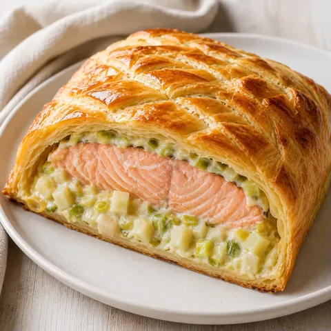 Saumon en croûte