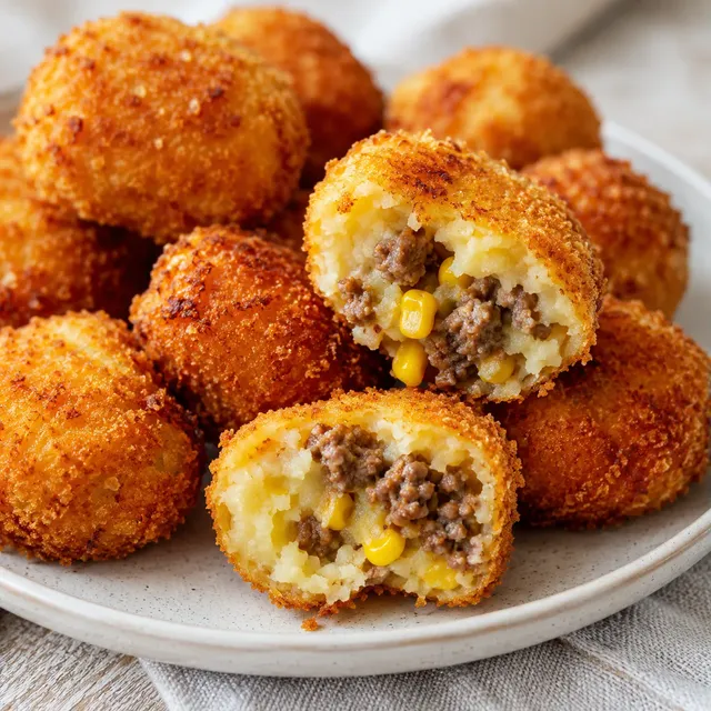 Pâté chinois croquettes