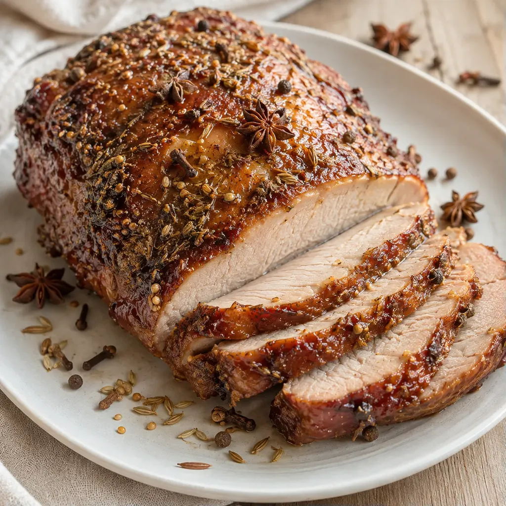 Porc rôti érable