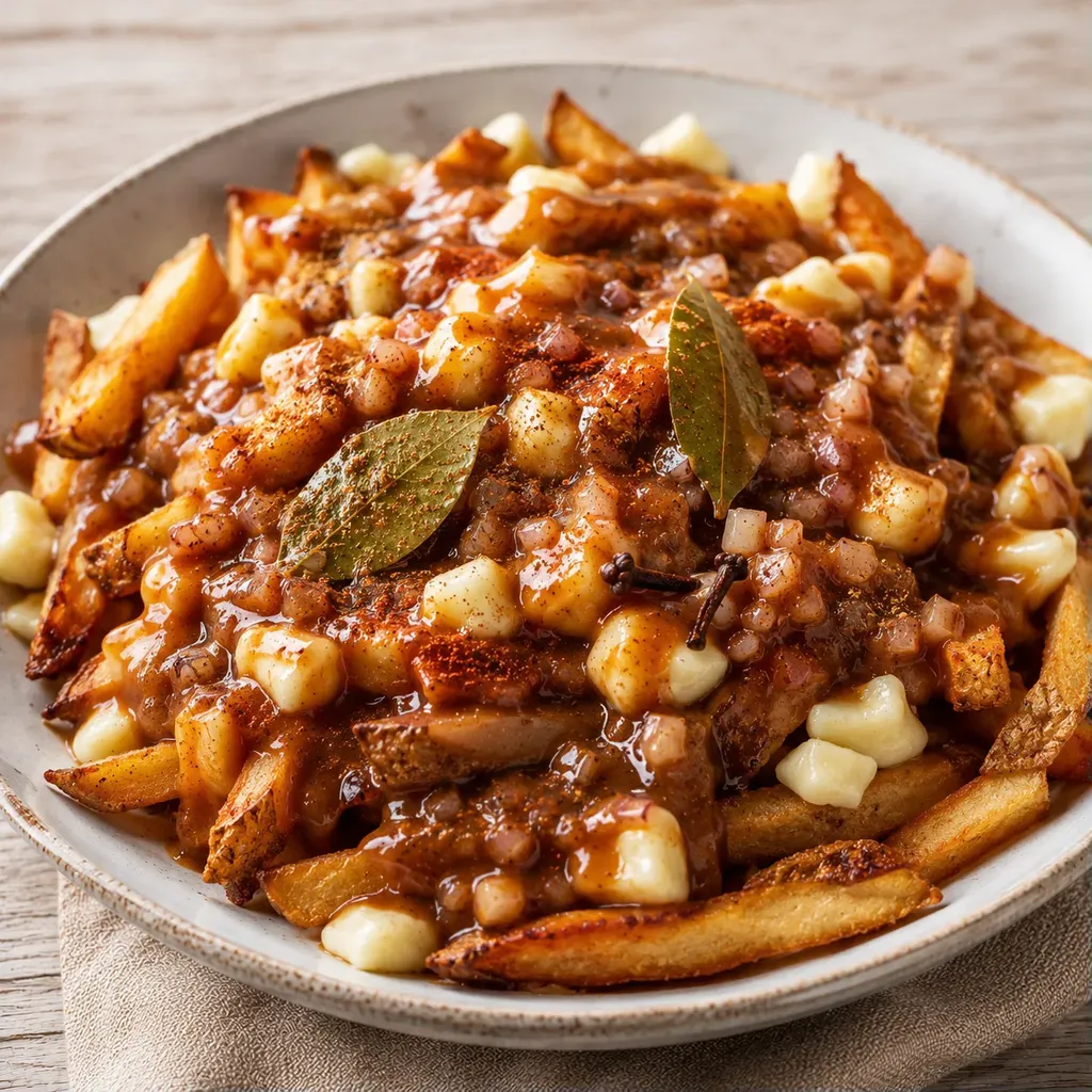 Feu de camp poutine
