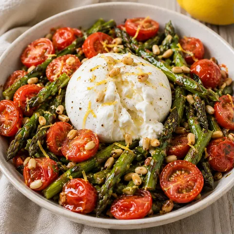 Tomates et asperges