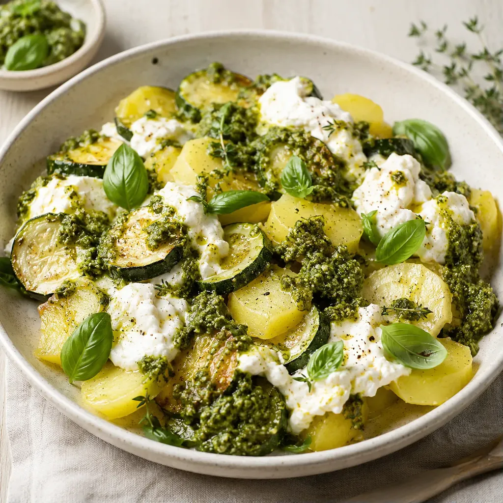 Courgettes et pommes